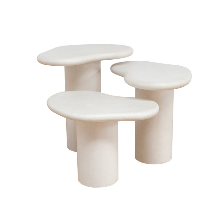 Table d'appoint Microskin - moyenne - forme organique