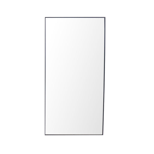 Spiegel met Fijne Zwarte kader Valensole 100x50cm